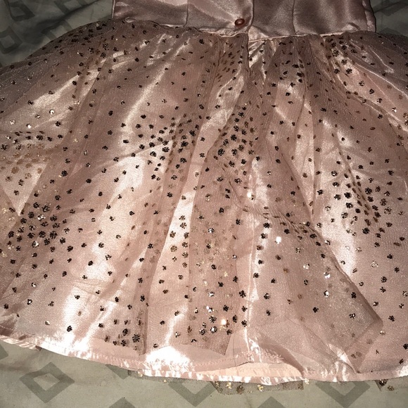 Cat & Jack Dresses Items For 10 Cute Baby Girl Rose Gold Dress